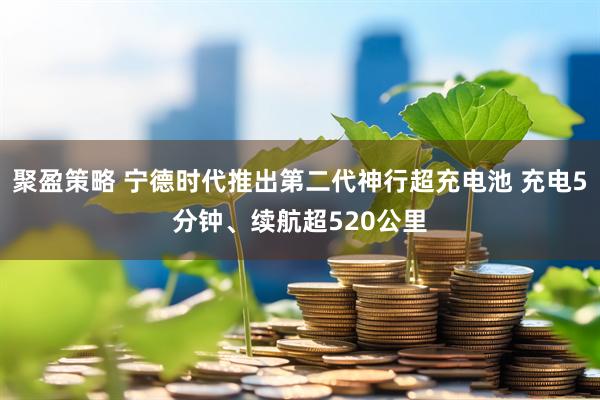 聚盈策略 宁德时代推出第二代神行超充电池 充电5分钟、续航超520公里