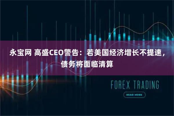 永宝网 高盛CEO警告：若美国经济增长不提速，债务将面临清算